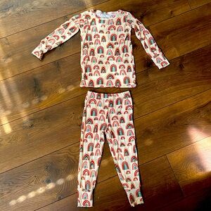 Posh Peanut L/S Pajamas, 2T 🌈